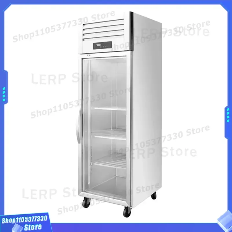 Commercial Six Door Refrigerator Vertical Double Temperature Freezer Kitchen Storage Cabinet Four Door Cooling Unit For