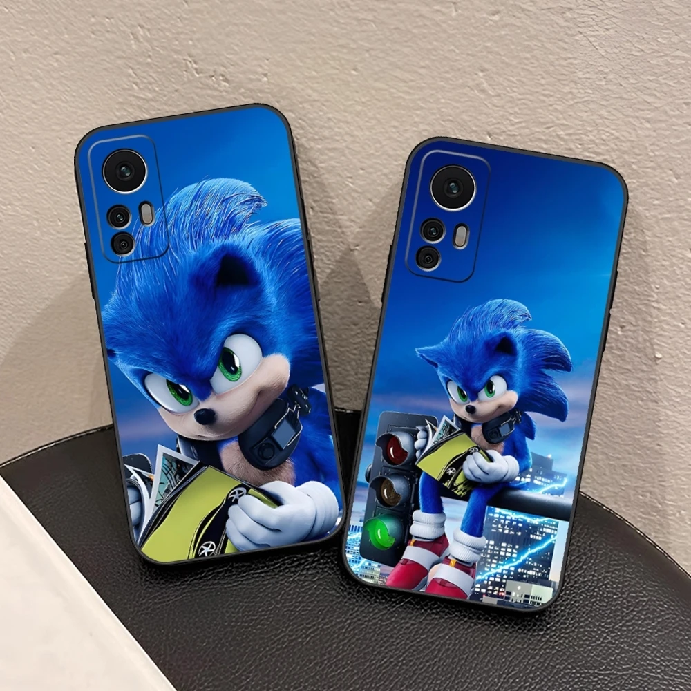 S-Supersonic-S-Sonic-Game Phone Case for Xiaomi 13 12 11T Lite Ultra Redmi Note 13 12 10 Pro POCO F4 F5 X5 Pro Back Cover