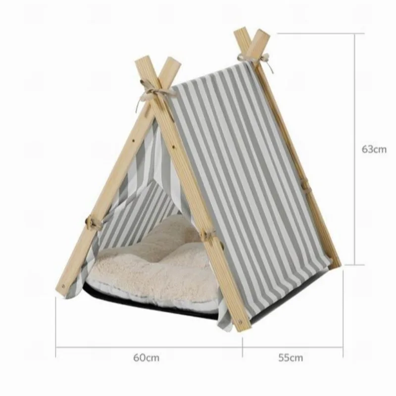 

High Quality Camping Windproof Pet Bed Dog Cat Bed Tent House Pet Beds & Accessories Solid Hand Wash Pets Rest Sleeping