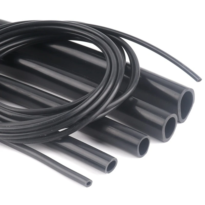 

1/3/5M Lot I.D 1~23mm Black Silicone Tube Flexible Aquarium Air Pump Soft Rubber Hose Heat Resistant High Presure Fuel Tank Pipe