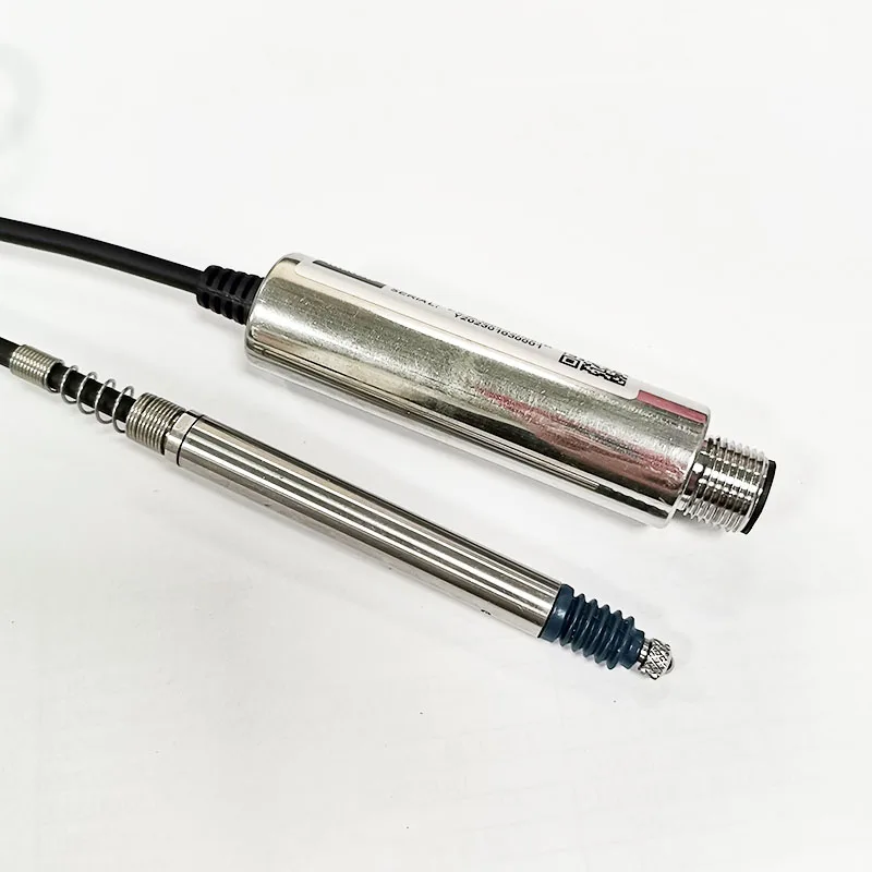 حجم صغير 8 مللي متر القطر 2-10 مللي متر حثي LVDT الاستشعار مع 4-20mA مكيف إشارة الاستشعار التفاضلي الاستقرائي