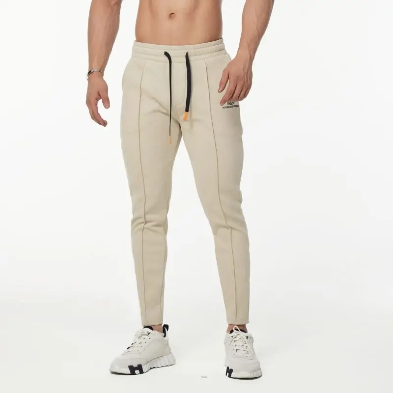 Autumn Open Crotch Zip Outdoor Sex Pants Men Gym Sweatpants Sports Casual Trousers Cotton Running Fitness Basketball Sweatpants