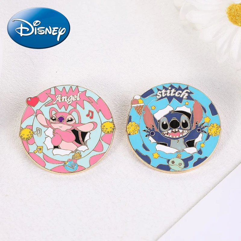 

Disney Cartoon Lilo & Stitch Enamel Pins Brooch Cute Stitch Badge for Bags Denim Collar Lapel Pin Jewelry Gift