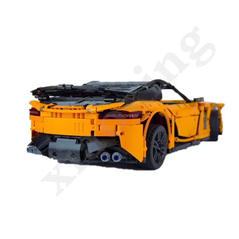 Novo MOC- 116873   Carro esportivo clássico edição estática 3254 brinquedos montagem blocos de construção difícil crianças diy brinquedos presente aniversário