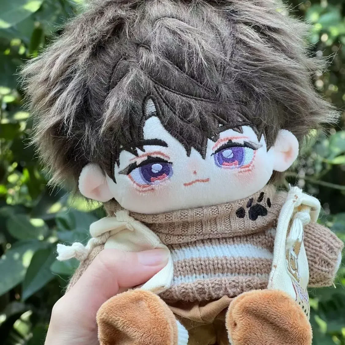 20cm amor y espacio profundo Caleb muñeco  peluche  algodón Cosplay Anime dibujos animados Plushie modelo juguete colección
