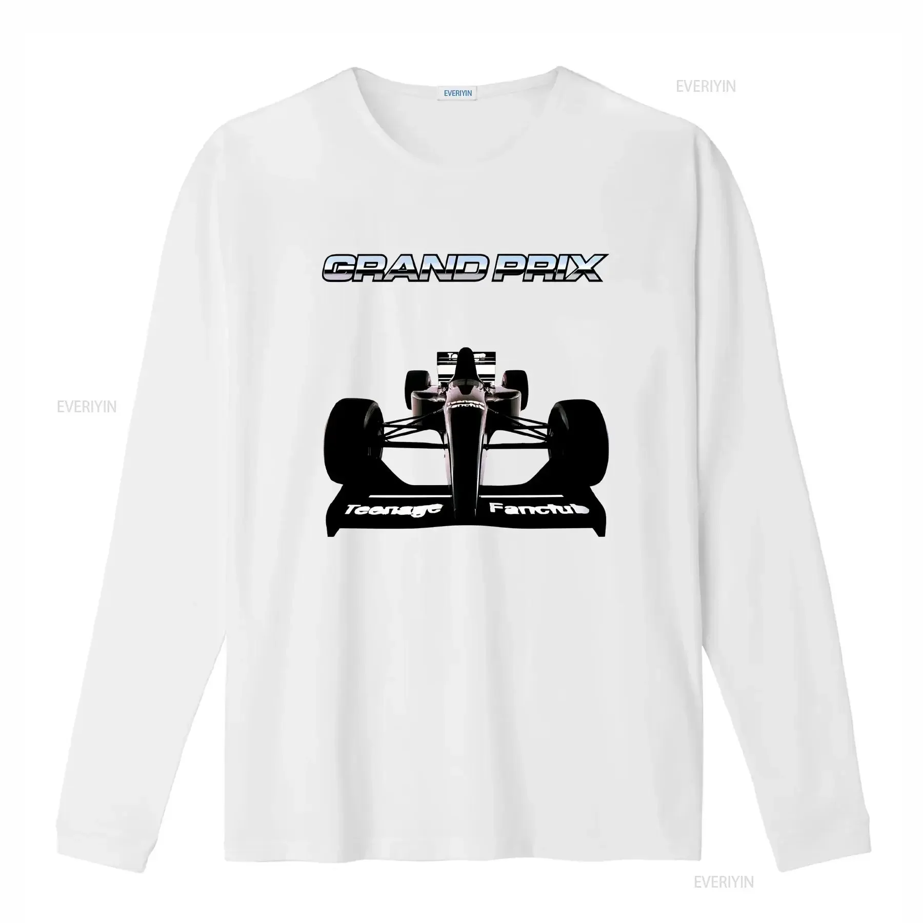 T Shirtnage Fanclub Grand Prix Album Cover Logo Shirt Size S 3XL vintage Washed Stretched Casual designer clothes streetwear