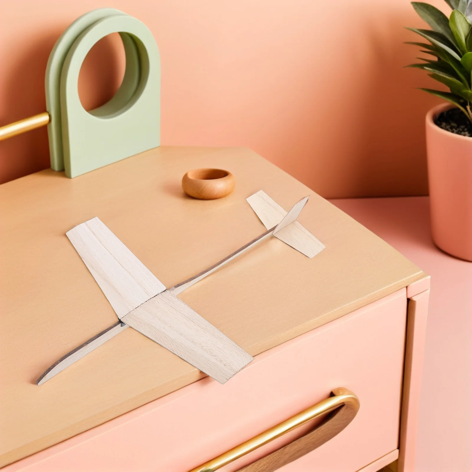 3Pcs DIY Wooden Glider Kit - Buildable Airplane Craft Set - Eco Friendly Solid Wood Material - Encourages Science Exploration