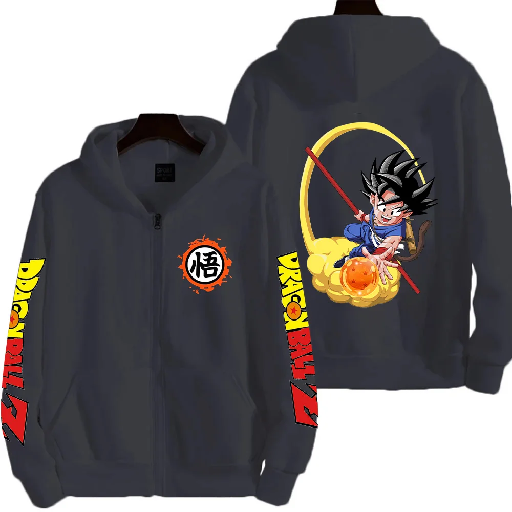 Jaqueta de Casal Dragon Ball GOKU Versão Japonesa Anime 2026 Nova Moda Casual Tendência de Rua Harajuku para Homens e Mulheres