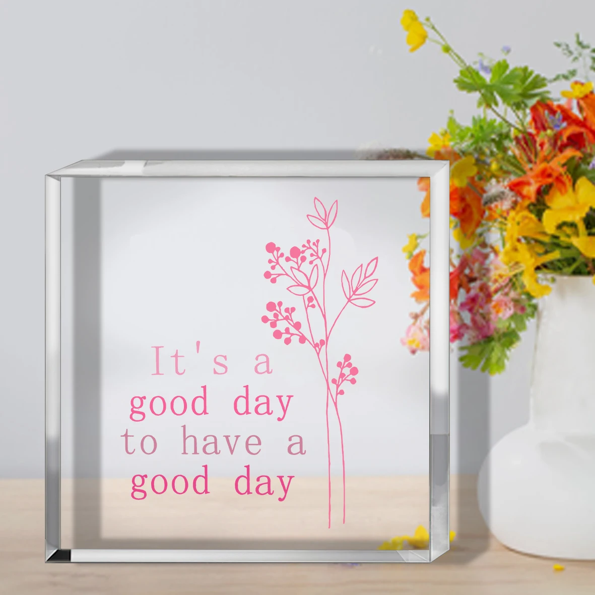 2D Flat, It's A Good Day to Have A Good Day
