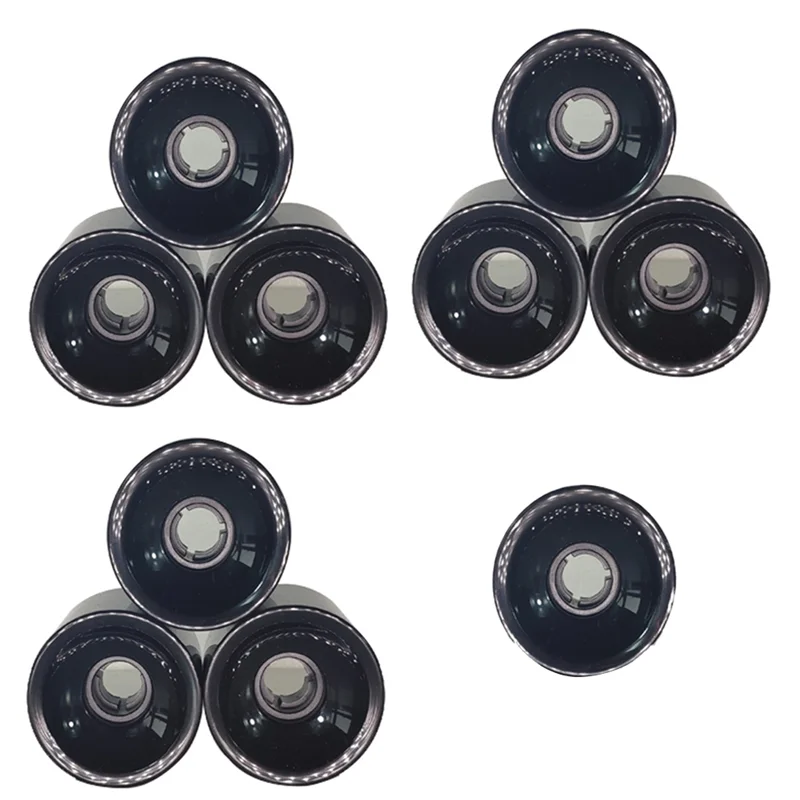 -AT52 Skateboard Wheels Wear-Resistant Pu Long Board Cruiser Wheels Accessories 70X51mm Long Plate Small Fish Plate Wheels