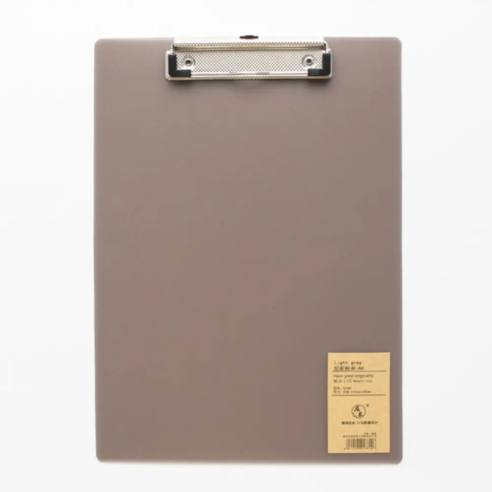 

With Low Profile Gold Clip A4 A5 A6 File Folder Document Folder Writing Sheet Pad Writing Clipboard Writing Tablet Writing Pad
