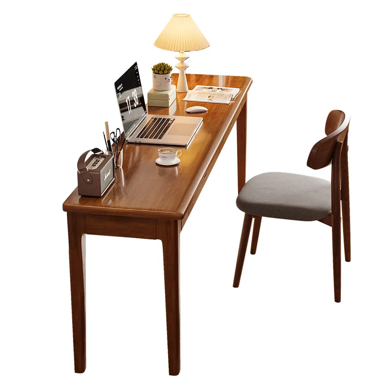 

Desk Household Girls Bedroom Long Table Simple Rental House Wall Long Table Workbench, Computer Desk