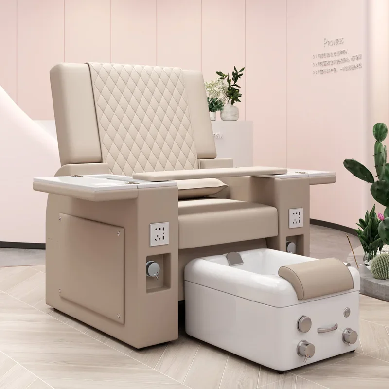 Ergonomic Spa Pedicure Chairs Squish Foot Beautician Professional Pedicure Chairs Massage Salon Furniture Seggi Al Salone LLPC