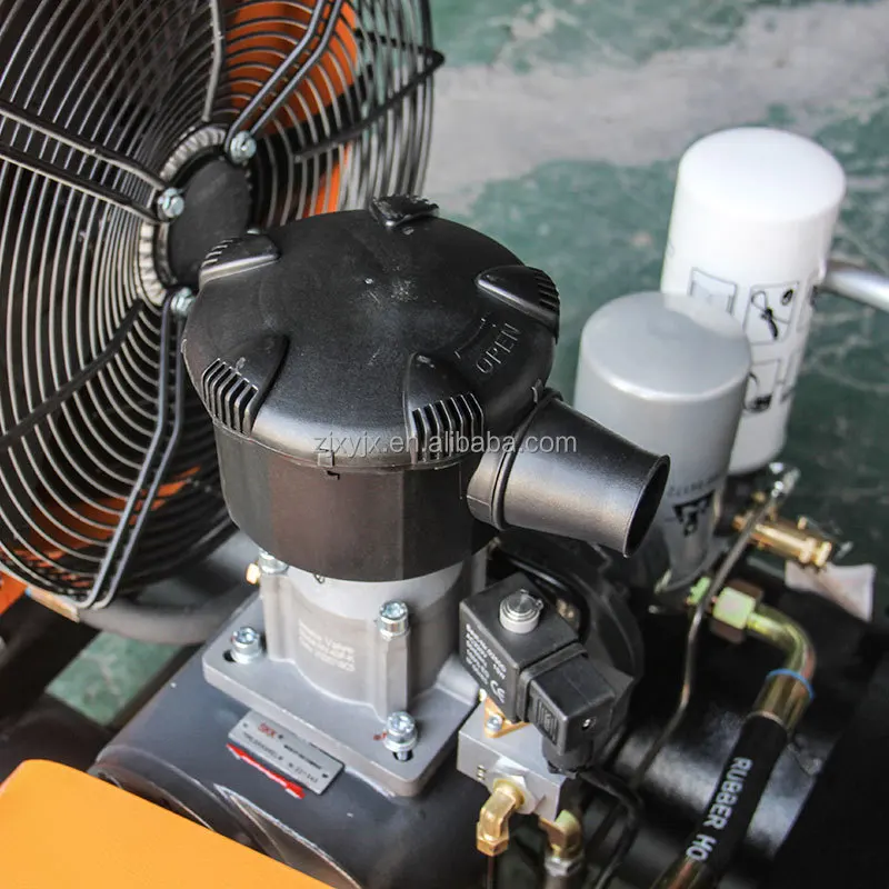 เครื่องเจาะหินไฟฟ้าเคลื่อนที่ ไคซาน LGY-2.4/10 พร้อมเครื่องอัดอากาศและค้อนลม