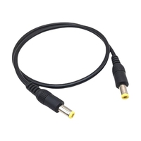 18AWG DC Power Plug 5.5 x 2.5mm Male To 5.5 x 2.5mm Male CCTV Adapter Connector Cable 12V 10A Power Extension Cords