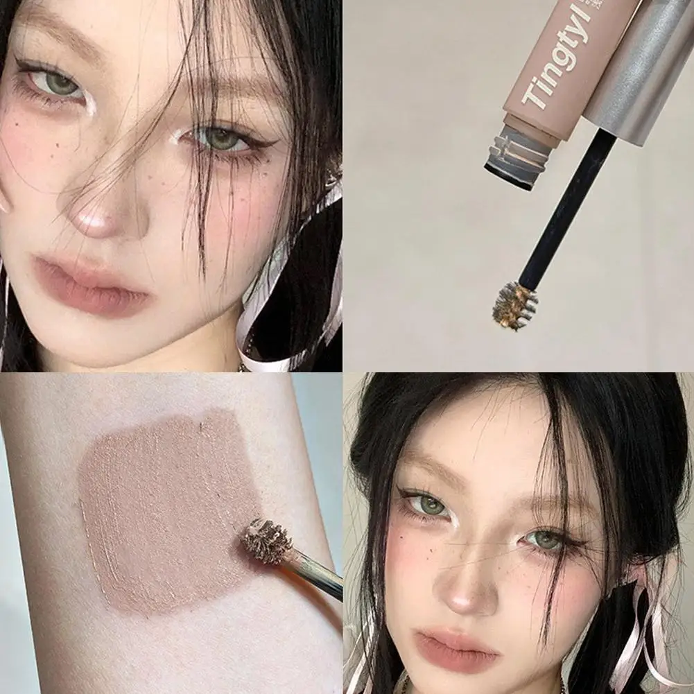 6colors Eyebrow Enhancers Gel Liquid Makeup Film Forming Lasting Long Waterproof OffTattoo Tear Eyebrows Tint A3X1