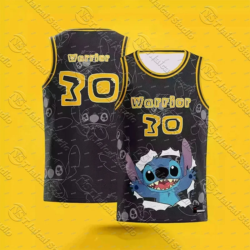 

Молодежный баскетбольный трикотаж в стиле аниме «Стивен Карри», летний пляжный тренировочный жилет, практичная мужская и детская одежда 2025 г.