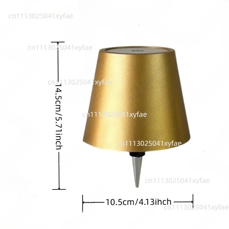 Rechargeable Wireless LED Wine Bottle Light, Touch Control Night Light for Cafe Bar Hotel Decor