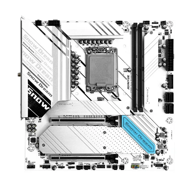 Meg nem látott Új  Z790M Havazik Álom DDR5  CPU I5 I7 I9  LGA1700 MATX számára PC Számítógépes Hivatali székhely majd háztartási watercolor Játék Alaplap