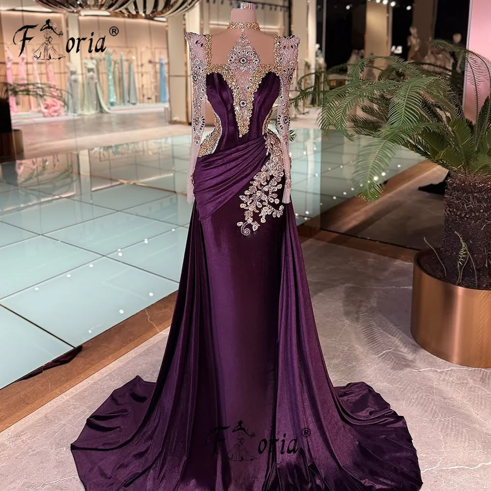 Элегантное бархатное вечернее платье