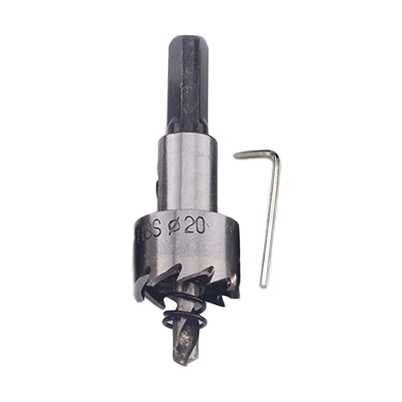 For Stainless Steel Wood Drill Bit HSS Hole Cutter Lock Installation Black High Speed Steel Hole Opener Bits Drill
