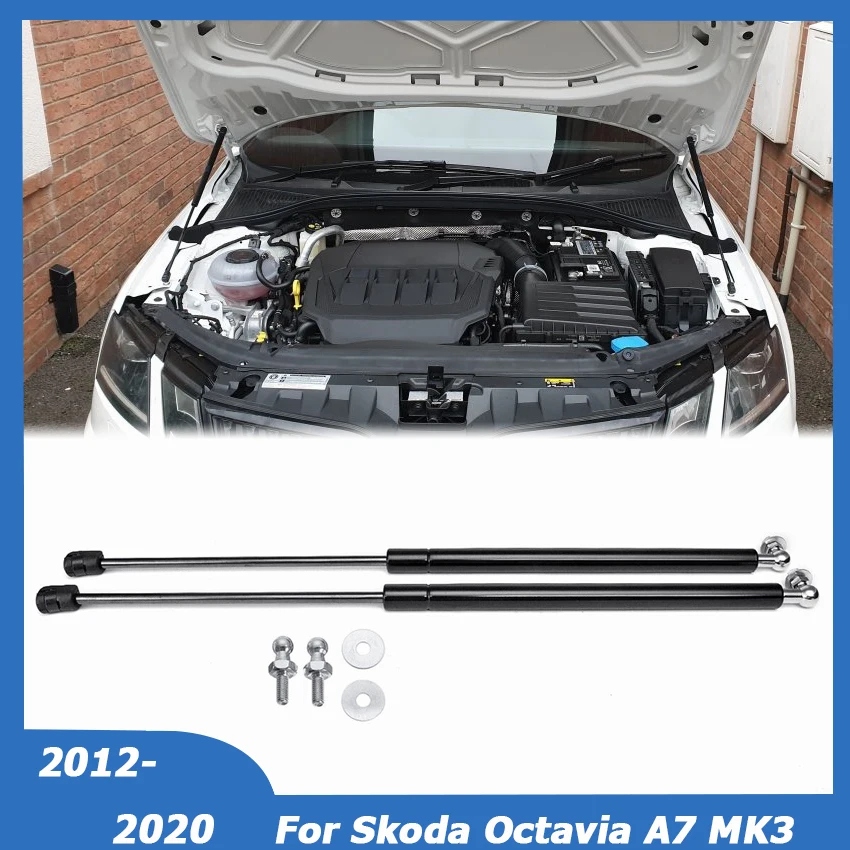 Dla Skoda Octavia A7 MK3 2012- 2020 A5 MK2(1Z)2004-2013 amortyzator przedniej sprężyna gazowa amortyzatora amortyzatora wspornik podnośnika akcesoria samochodowe