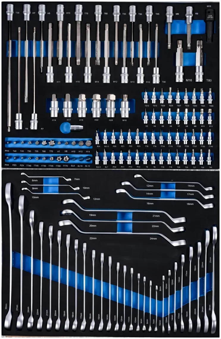 300pcs+ 6 sets CRV high quality European market hand tool sets