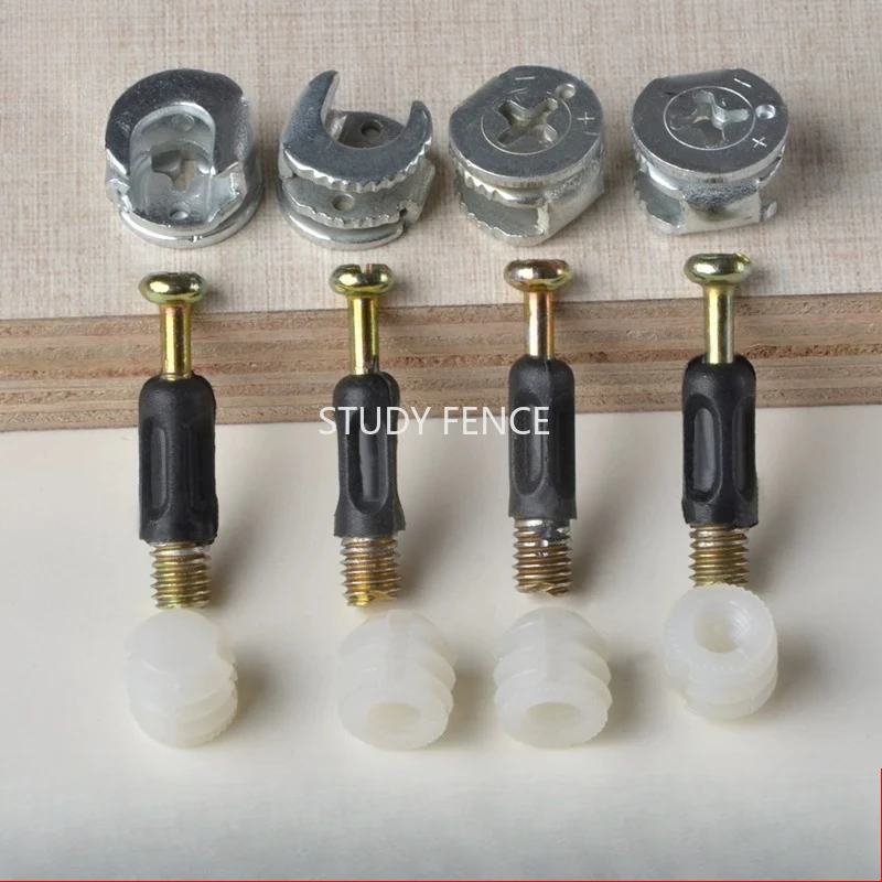 

20 Set of Furniture Connectors Furniture Fasteners Display Cabinets/wardrobes/cabinet Connectors Furniture Hardware Accessories