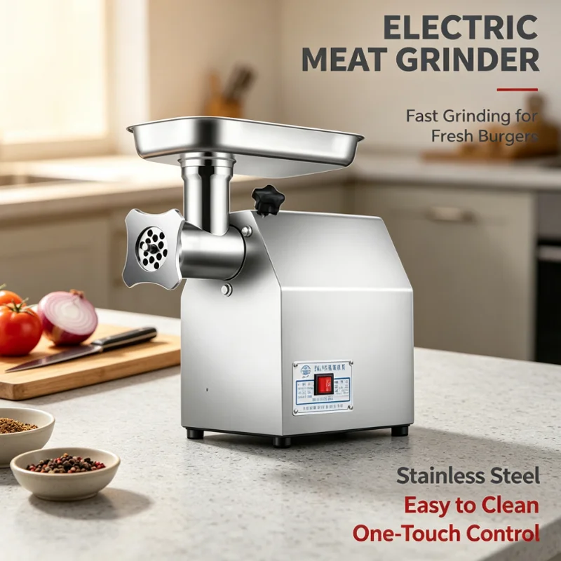 Industrial Desktop Best Price Meat Grinder Electric Meat Grinder Pork Beef Grinding Processing Machine