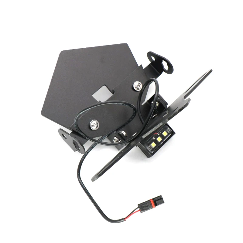 For BMW S1000R S1000RR modification foldable Tail Tidy license plate frame,Automatic flip license plate frame One-Button flip