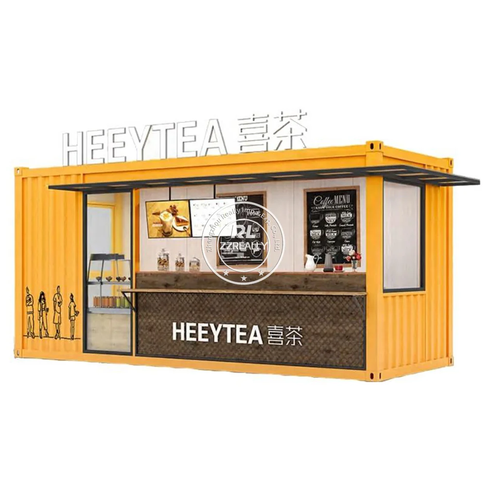 Regina-Bar à Café Conteneur Expédition, 2025 Conteneurs, 73Design Coffee Shop, 40 Pieds