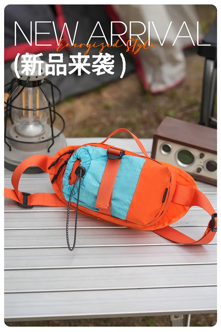 2026 Neue Reise-Bergsteiger-Aufbewahrungstasche für Wasserkocher, Brusttasche für Paare, wasserdichte Outdoor-Schultertasche – Detail 3