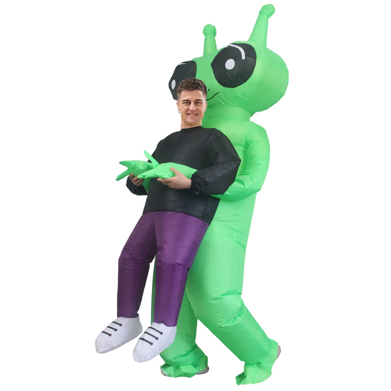 

Cosplay Halloween Props 2024 Adult Universal Inflatable Alien Costume Fun Party Supplies Inflatable Alien Costumes