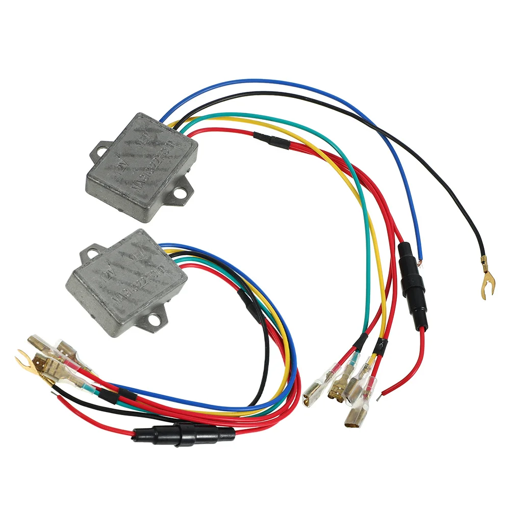 

2Pcs Horn Controller Universal Stabilizer Regulator for Motorbike Electric Scooter Motorcycle Enhanced Durability Weather