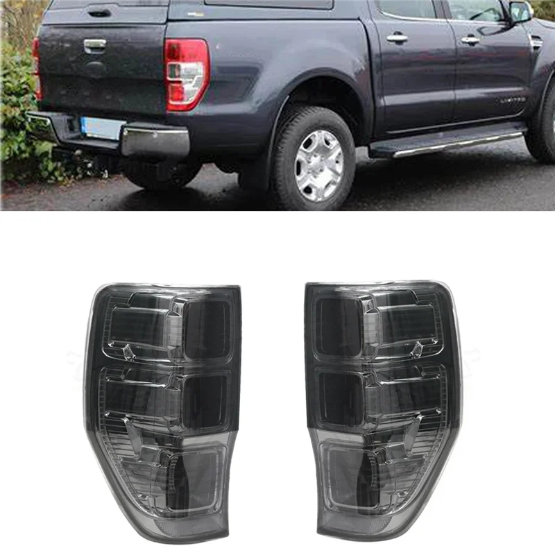 Left Rear Tail Light Stop Brake Lamp for Ford Ranger Ute PX XL XLS XLT 2011-2020 Signal Lighting with Wire Without Bulb