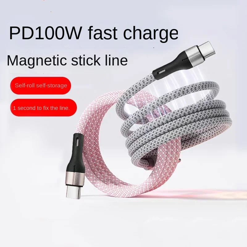 

100W USB C Cable for Samsung to 5A Digital Display High-Speed TypeC Wire for Xiaomi Huawei USB Charger Data