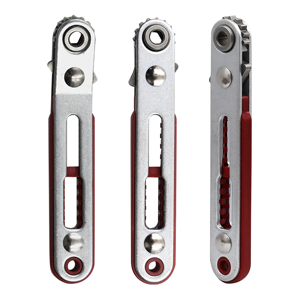 Multifunctional Bidirectional Forward and Reverse Ratchet screwdriver Elbow Flat Head Wrench Cross Screwdriver Slotted Tool ﻿