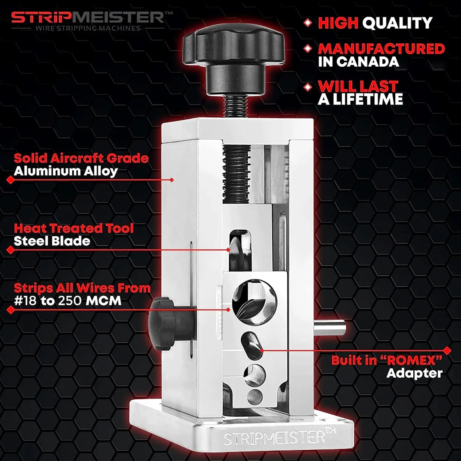 Drill-Powered Wire Stripper Machine Manual Wire Stripping Made Easy Electric Wire Stripping & Stripping Tool Drill Attachment