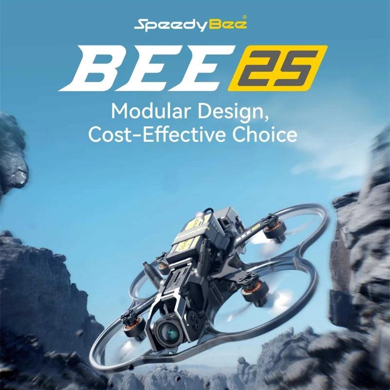 SpeedyBee BEE25 Power Version 4S 2.5 Inch CineWhoop RC FPV Racing Drone NO VTX No Camera Support DJI O3