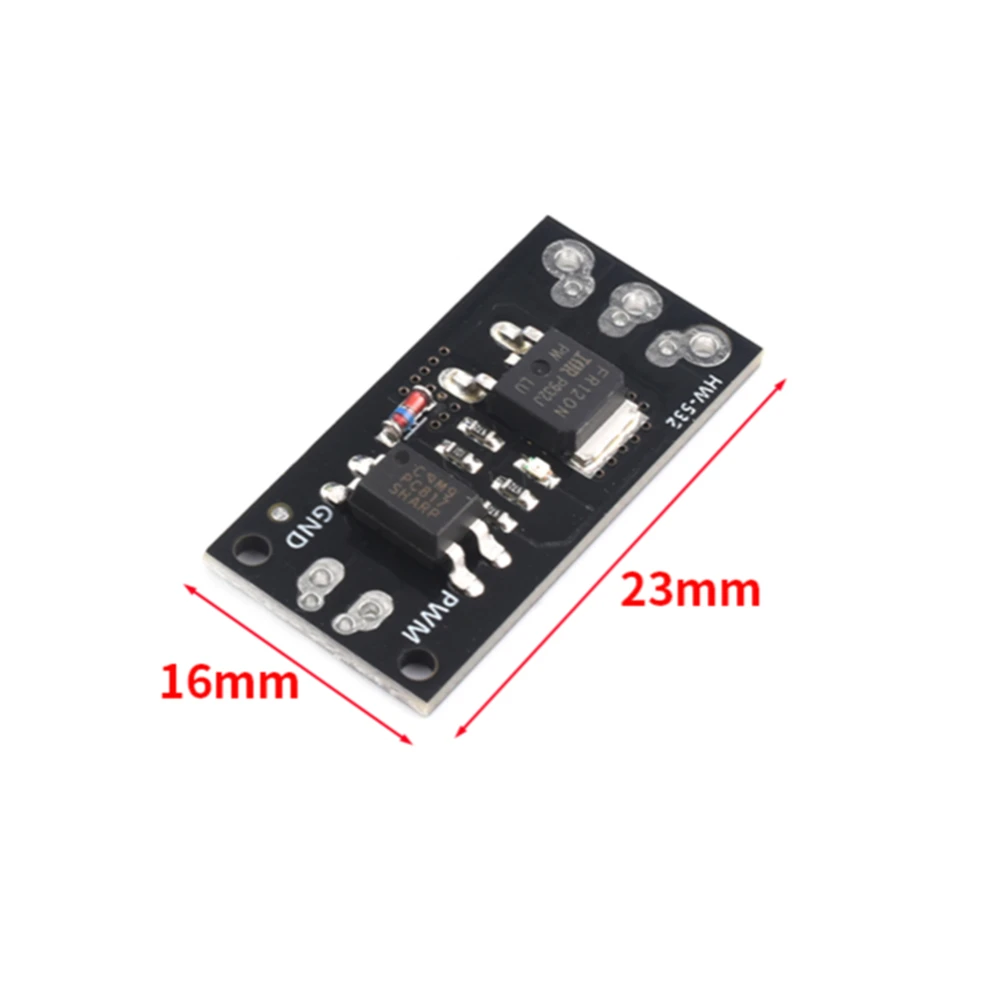 Isolated MOSFET MOS Field Effect Tube Module FR120N LR7843 D4184 AOD4184  PWM Regulator Control Panel for Arduino and MCU