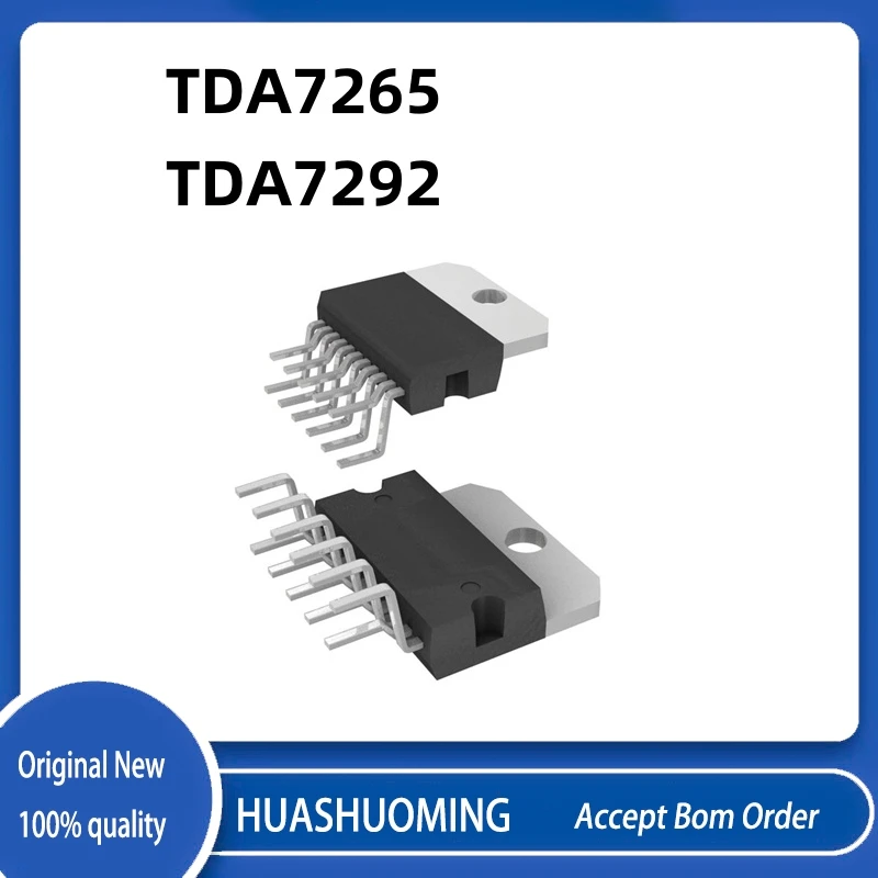 5Pcs/Lot  New      TDA7293  TDA7265  TDA7265B   TDA7292   TDA7294   TDA7296 ZIP-15 ZIP-11 - view 2