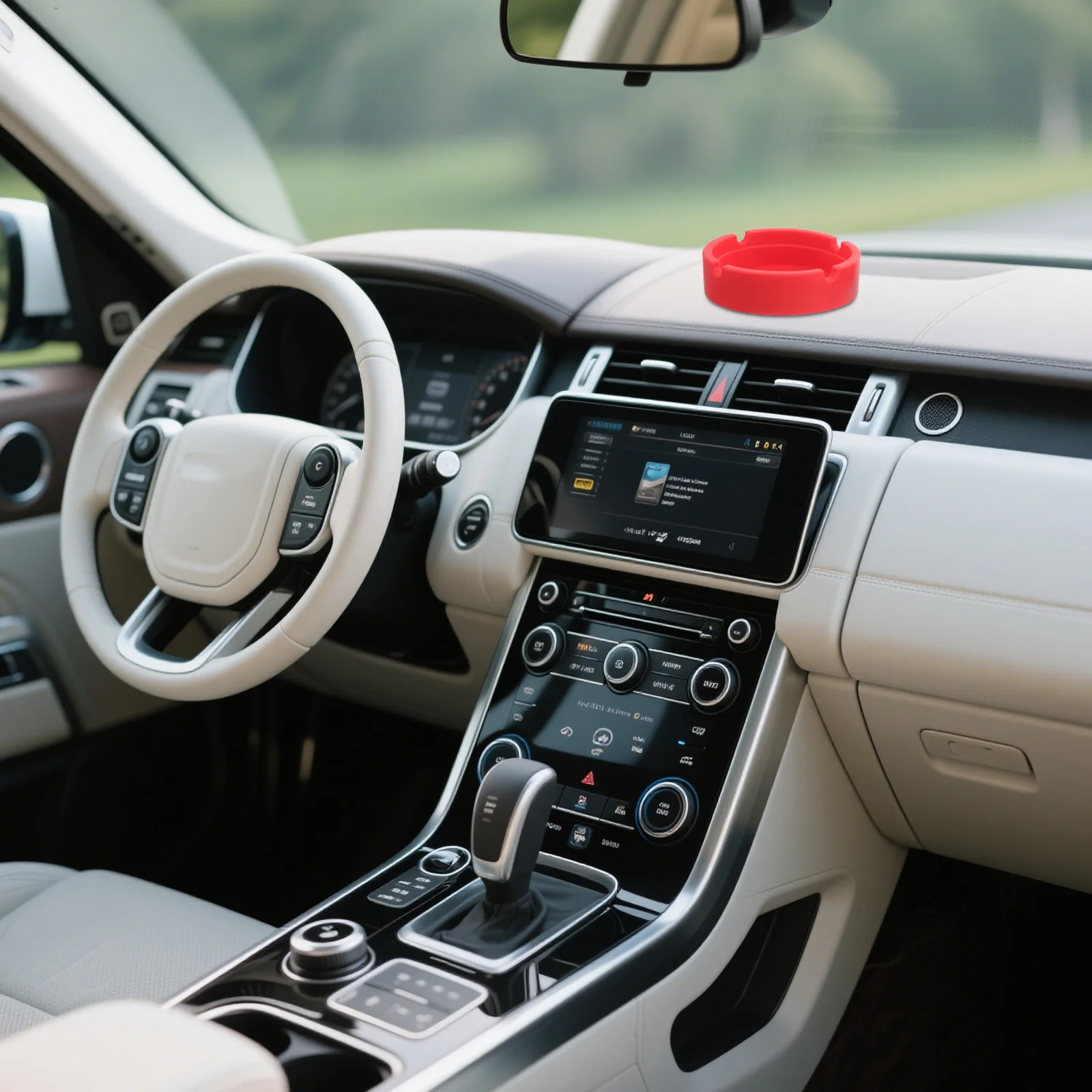 

3pcs Silicone Ashtray Round Unbreakable For Car Home Office Hotel Indoor Outdoor Use Small Container Anti-Slip Easy Clean