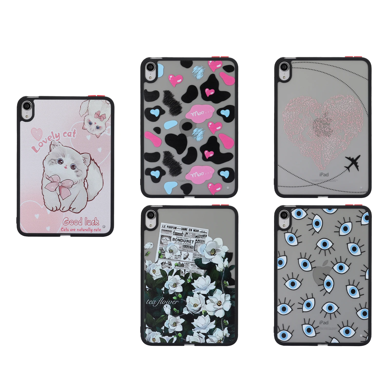 

Чехол для IPAD 10,2 2019/2020/2021, жесткий ПК + ТПУ, задняя крышка, противоударный чехол для планшета, окрашенный стиль, Capa для MINI 7/6/4/1/2/3 7,9 дюйма