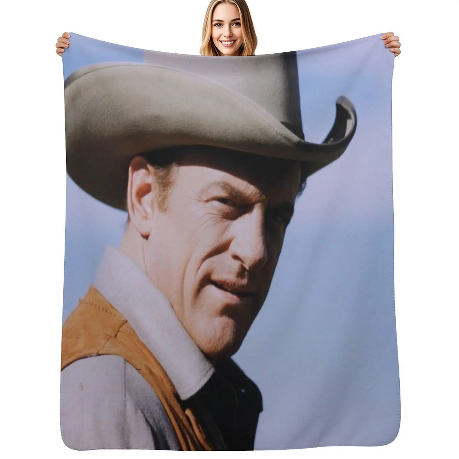 

Gunsmoke Throw Blanket Decorative Beds christmas decoration Thermals For Travel Flannel Fabric Blankets