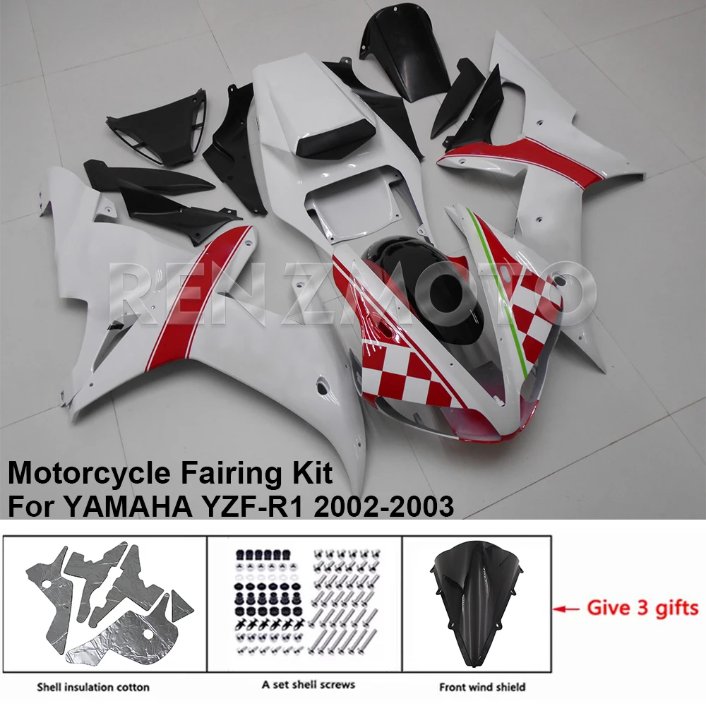 

Y1003-114a Motorcycle Fairing Set Body Kit Plastic For YAMAHA YZF-R1 2002-2003 Accessories ABS Injection Bodywork