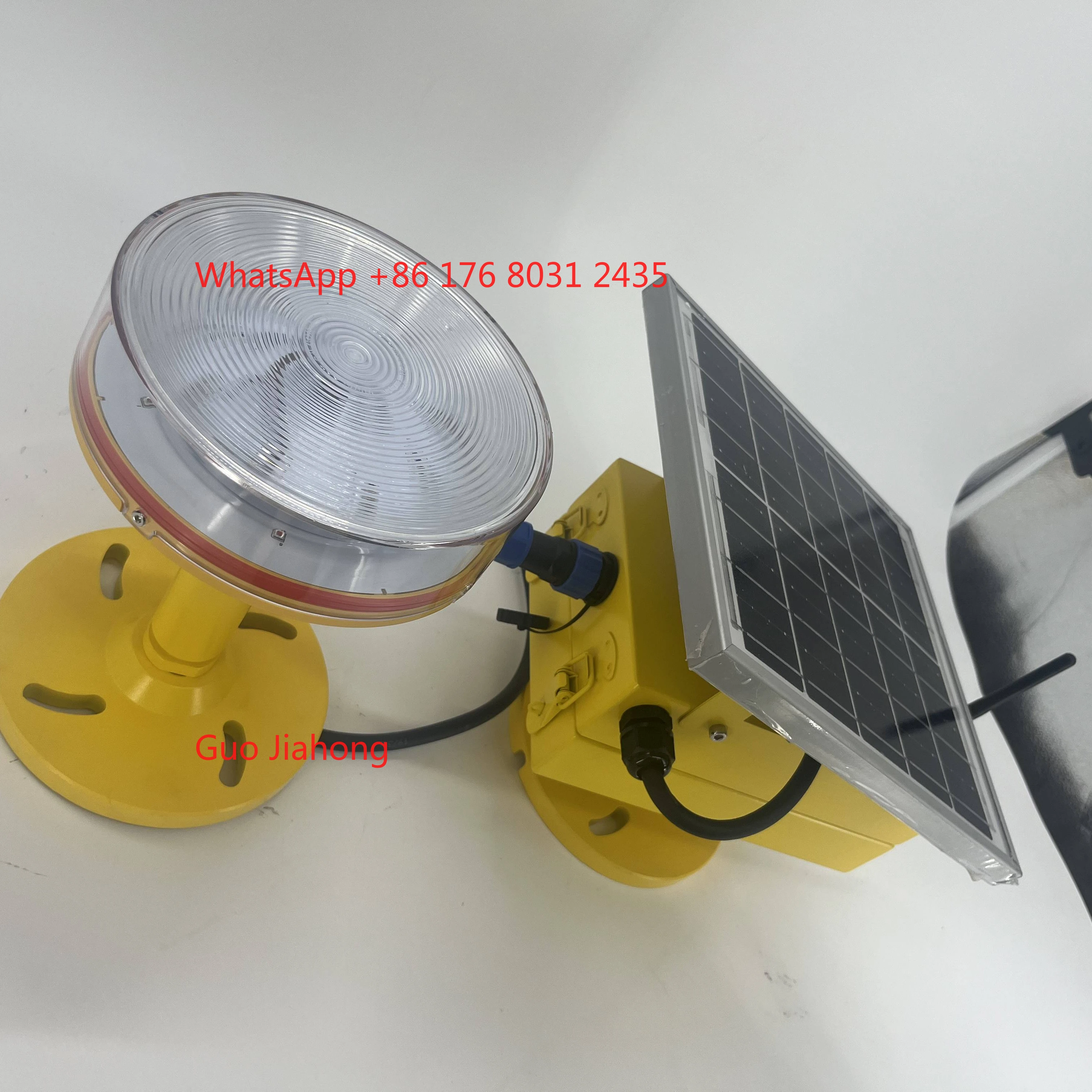 

Remote Via Radio Control (pilot Controlled Lighting PCL) Solar Heliport Lighting System Touchdown &Lift-Off Area (TLOF) Lights