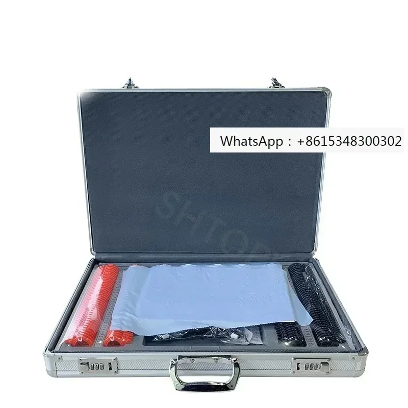 Plastic material trial lens set of 266 pieces, with trial frame lens 36mm clear axis