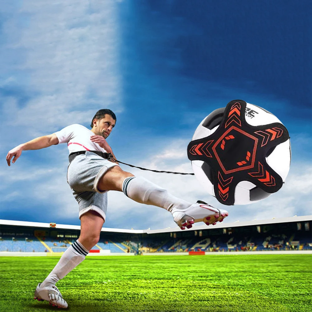 حزام تدريب كرة القدم من النيوبرين قابل للتعديل لتنمية المهارات في كرة القدم والكرة الطائرة #2