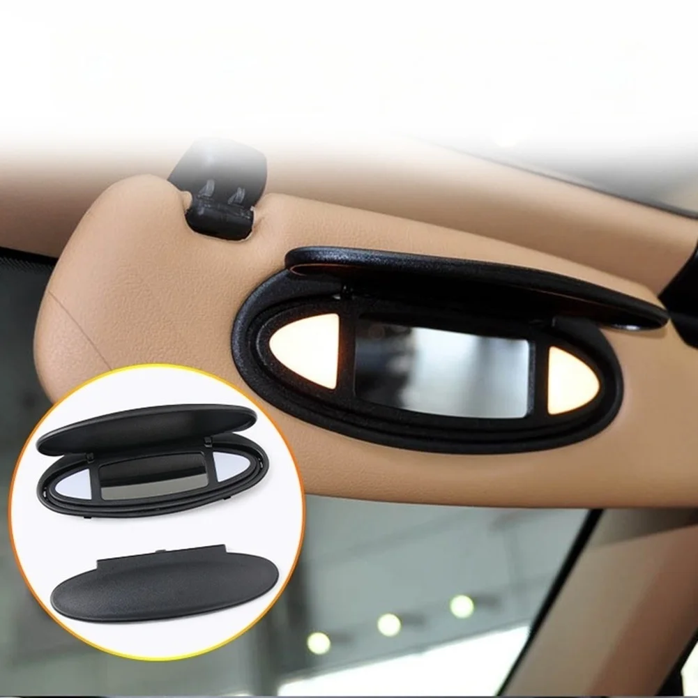 Sun Visor Mirror Trim Cover for Porsche for 911 Models 996 997 986 987 Exact Fit Based on OEM 99773103115 Design Specifications