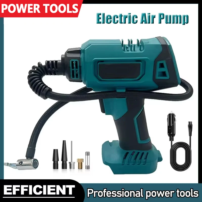 

Makita 600 мм беспроводной портативный электрический воздушный насос 12 В перезаряжаемый ручной воздушный компрессор для автомобилей для батареи 18 В